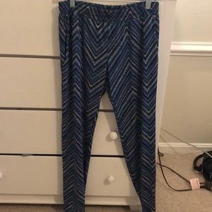 Printed Veronicam jogger dress pants